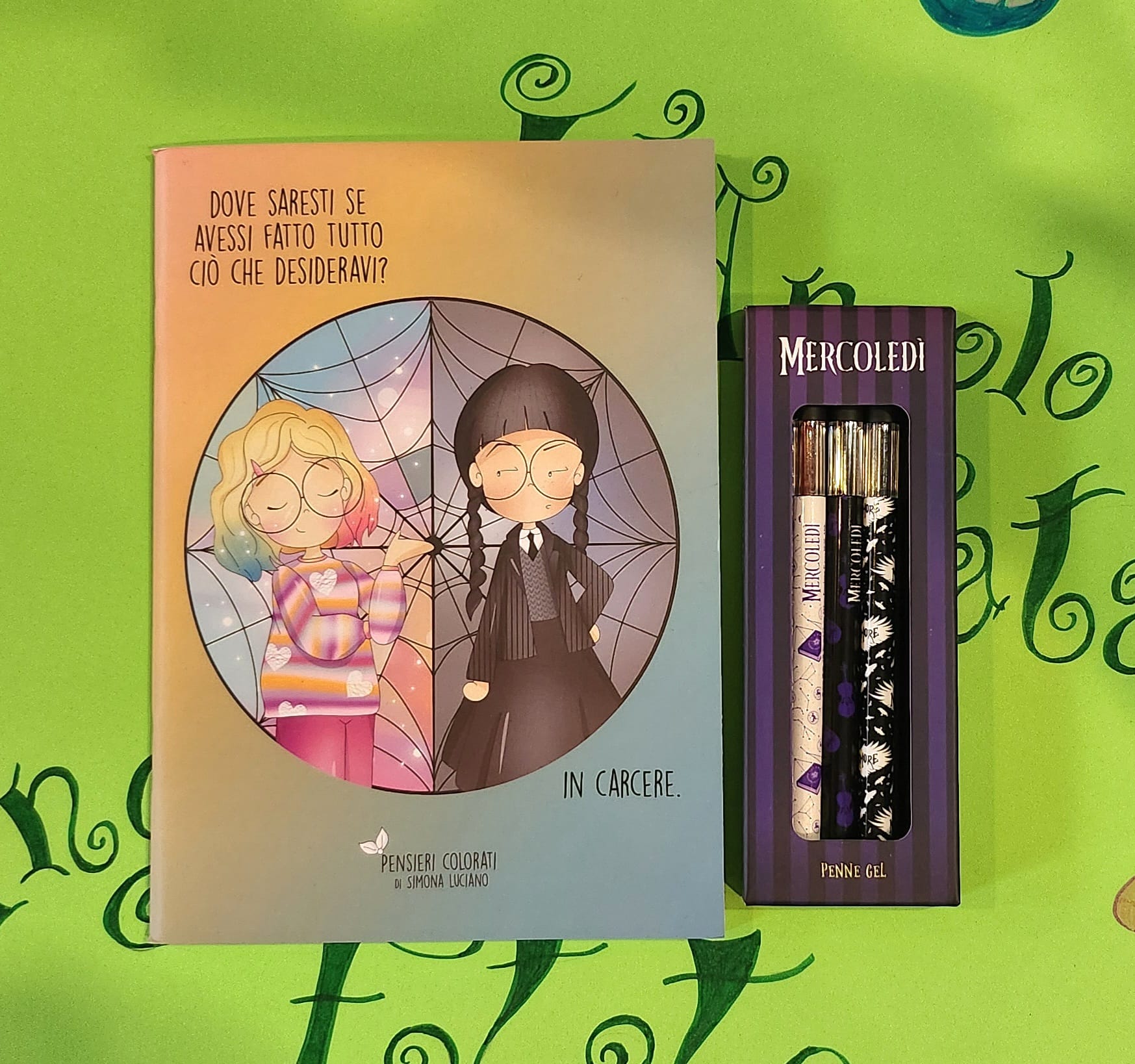 Set penne e quaderno CARCERE